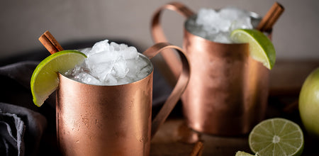 Your New Favorite Wine Cocktail: Spiced Apple Ginger Mule